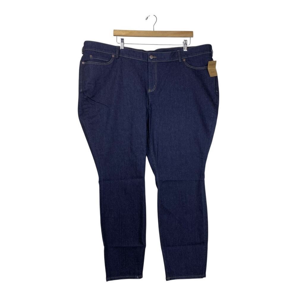 Duluth Trading Dark Wash Skinny Jeans 26W Everyday Stretch